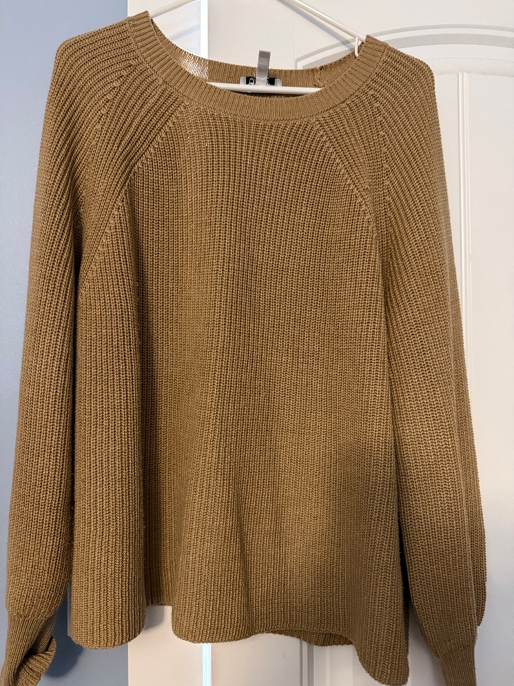 Jessica Simpson Camel Crewneck Sweater